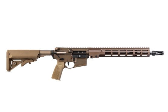 12.9" MK16 handguard on the Geissele Super Duty MOD1 5.56 AR15 Rifle
